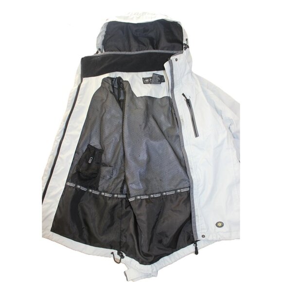 WETSKINS Waterproof Rain Jacket for Fall/Spring in Light Grey (XL) - Picture 9 of 9
